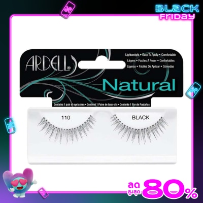 Ardell อาเดล เนเชอรัล แลช 110 แบล็ค 1คู่
