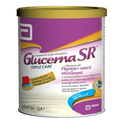 Glucerna กลูเซอร์น่า เอสอาร์ 850กรัม