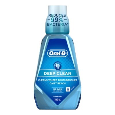 Oral B Oral-B Mouthwash Deep Clean 500 Ml.