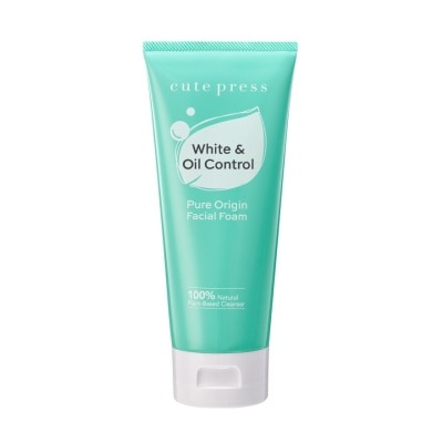 Cute Press Cute Press Pure Origin White  Oil Control Facial Foam 120 G.