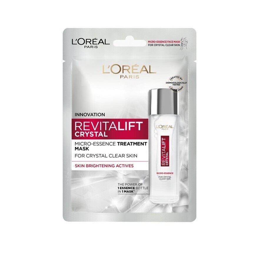 L'Oreal Paris Revitalift Crystal Micro Essence Treatment Mask 1'S