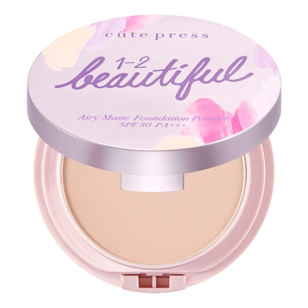 Cute Press 1-2-Beautiful Airy Matte Foundation Powder SPF30 PA+++ 13g. 01 Porcelain