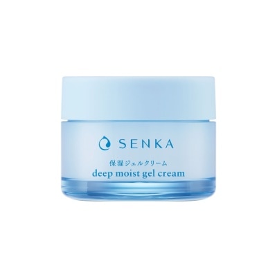 Senka Senka Deep Moist Gel Cream 50 G. ครีมบำรุงผิวหน้า ชุ่มชื่น ผิวกระจ่างใส