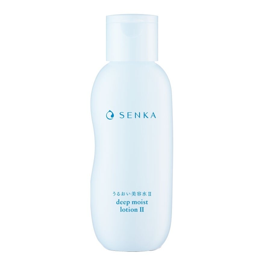 Senka Deep Moist Lotion II (Rich) 200 Ml. โลชั่นบำรุงผิวหน้า ชุ่มชื่น ผิวกระจ่างใส