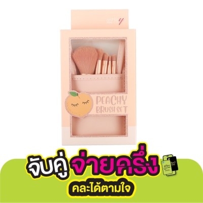 Ashley แอชลี่ย์ พีชชี่ บรัช เซ็ต 5ชิ้น AA192