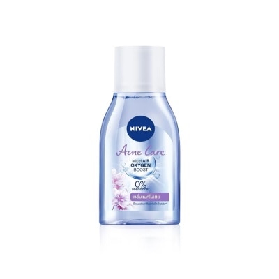 Nivea นีเวีย ไมเซลแอร์ ออกซิเจน บูสท์ แอคเน่ แคร์ 125 มล. คลีนซิ่ง เช็ดเครื่องสำอาง