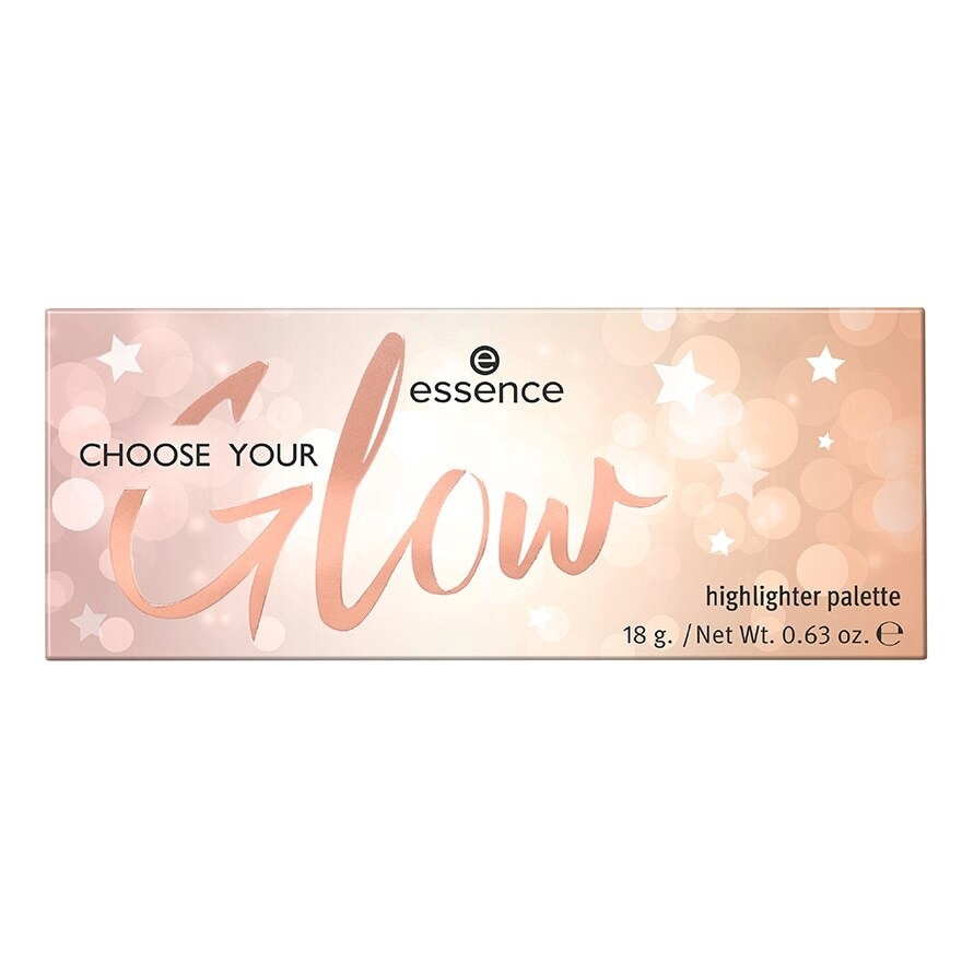 Essence Essence Choose Your Glow Highlighter Palette 110g.