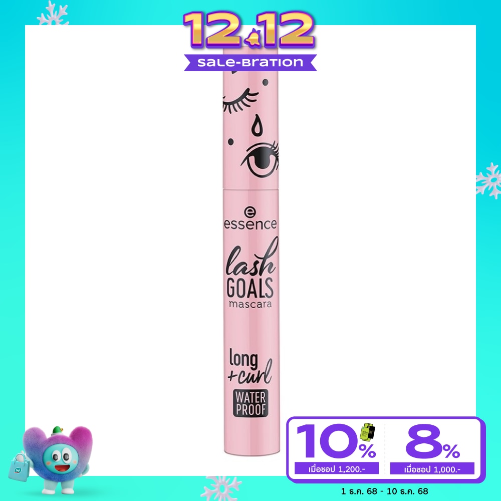 Essence Lash Goals Mascara Long  Curl Waterproof 21g.