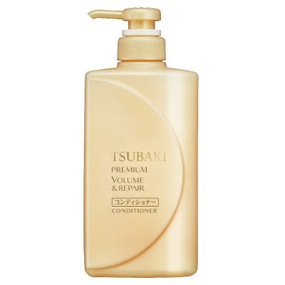 Tsubaki Tsubaki Conditioner Premium Volume  Repair 490 Ml. ผมมีวอลลุ่ม พลิ้วสวย