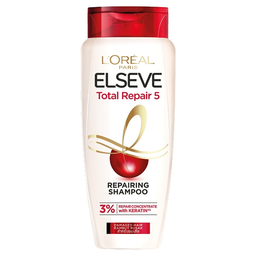 Elseve L'Oreal Paris Elseve Shampoo Total Repair 5 Filler Reparing 110 Ml.