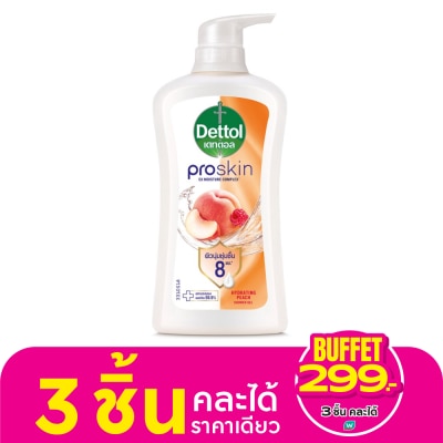 Dettol เดทตอล เจลอาบน้ำ ออนเซ็น อโรมาติก 450 กรัม