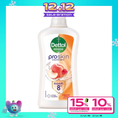 Dettol Dettol Shower Gel Proskin Hydrating Peach 450 G.