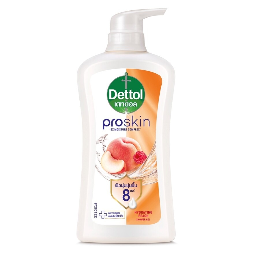 Dettol Shower Gel Proskin Hydrating Peach 450 G. | Watsons.co.th