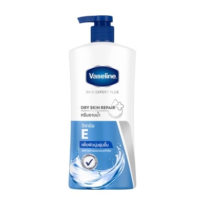 Vaseline Vaseline Body Wash Skin Expert Plus Dry Skin Repair 430 Ml. ครีมอาบน้ำ