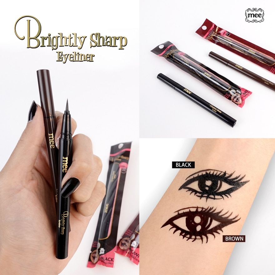 Mee Brightly Sharp Eyeliner S2 7g. Black