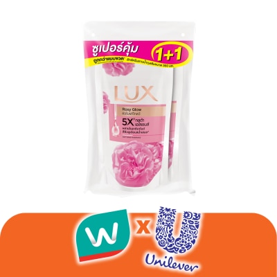 Lux - Lux Shower Cream Rosy Glow 350 Ml. Refill Twin Pack