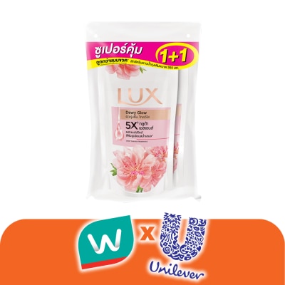 Lux - Lux Shower Cream Dewy Glow 350 Ml. Refill Twin Pack