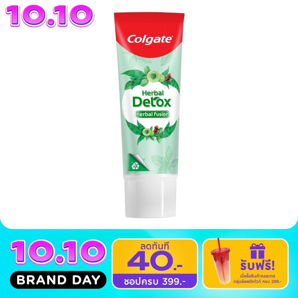 Colgate Toothpaste Herbal Detox 120 G. image