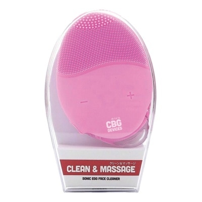 CBG Devices CBG Devices 15 Levels Sonic Egg Face Cleaner Pink 1pcs.