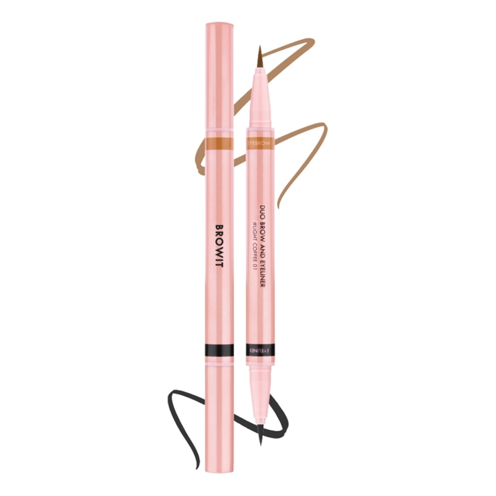 Browit Duo Brow And Eyeliner 0.55ml. 01 Light Coffee