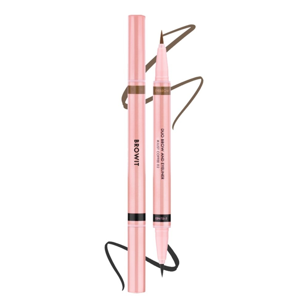 Browit Duo Brow And Eyeliner 0.55ml. 02 Just Coffee