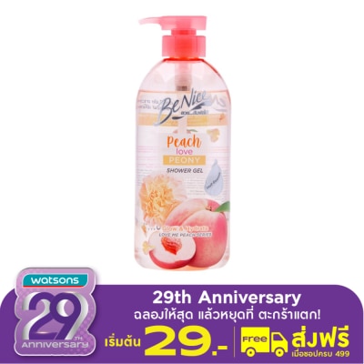 Benice Benice Shower Gel Peach Love Peony 450 Ml.