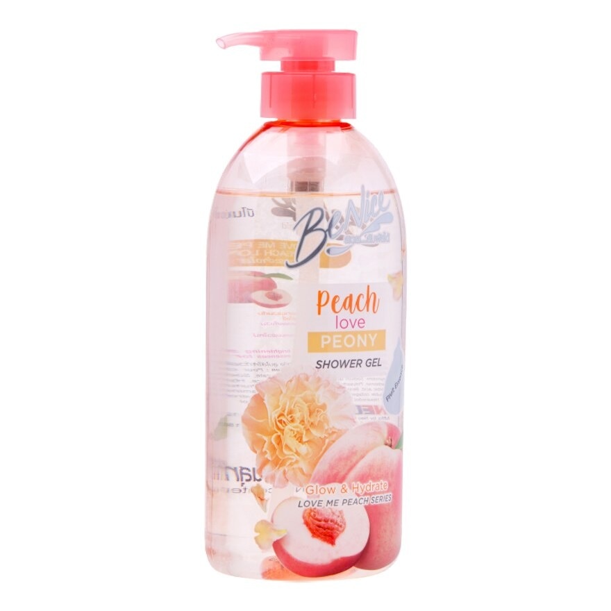 Benice Shower Gel Peach Love Peony 450 Ml.