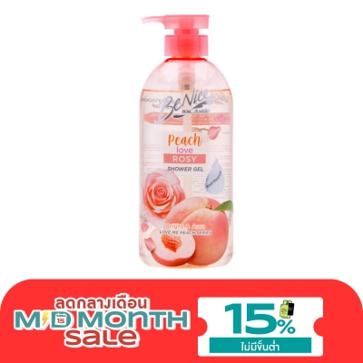 Benice Benice Shower Gel Peach Love Rosy 450 Ml. image