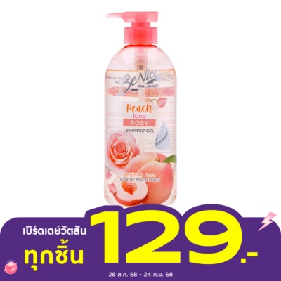 Benice Benice Shower Gel Peach Love Rosy 450 Ml.