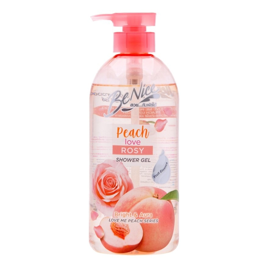 Benice Shower Gel Peach Love Rosy 450 Ml.