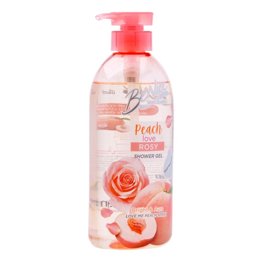 Benice Shower Gel Peach Love Rosy 450 Ml.