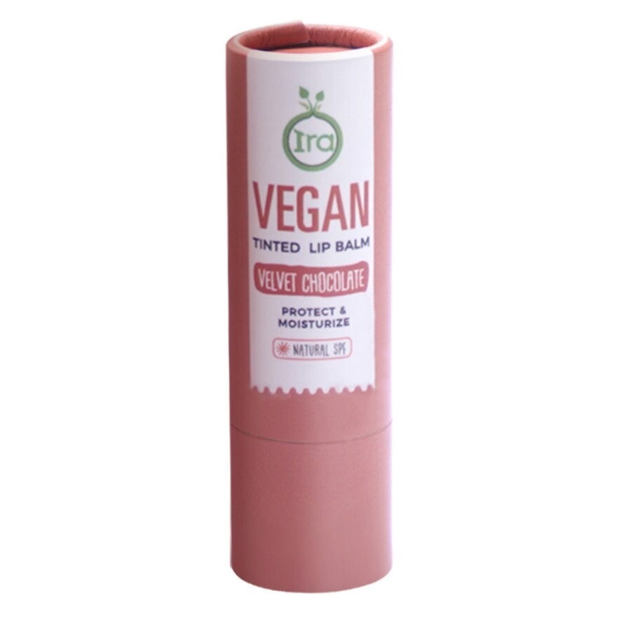 Ira Vegan Tinted Lip Balm Velvet Chocolate 5g.