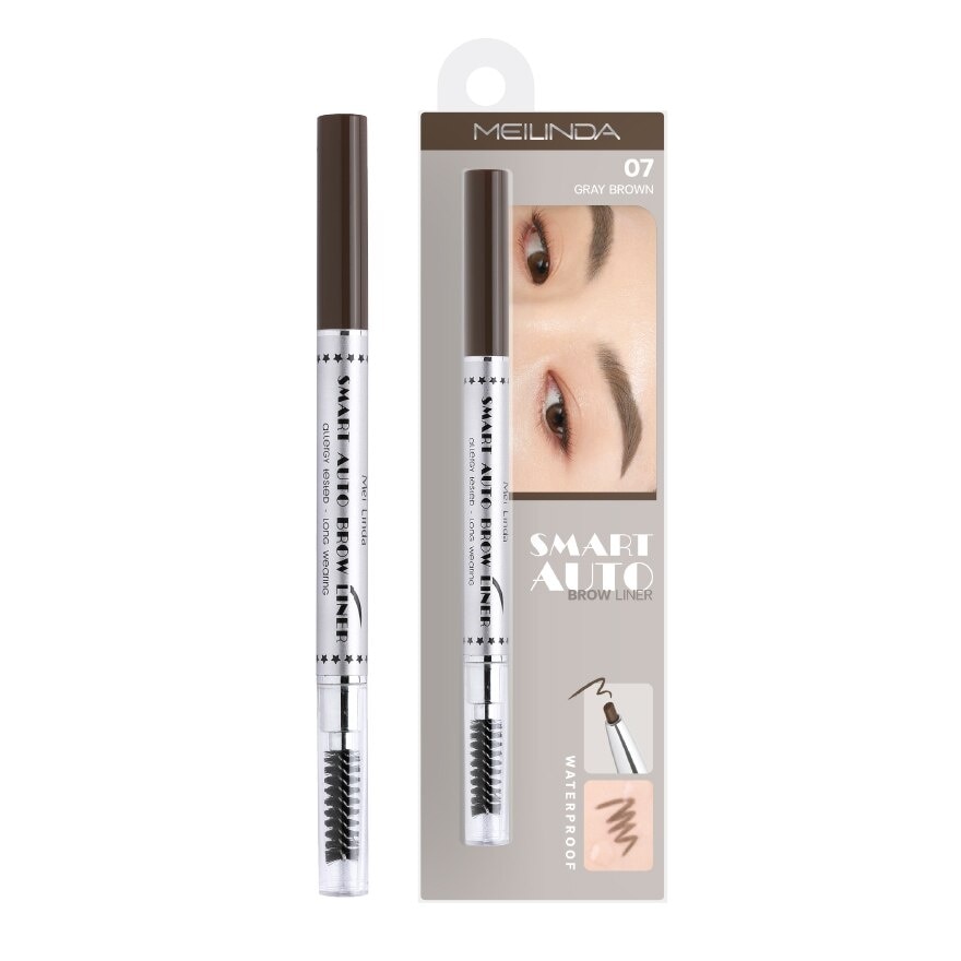 Meilinda Meilinda Brow Liner Smart Auto 0.25g. 07 Gray Brown