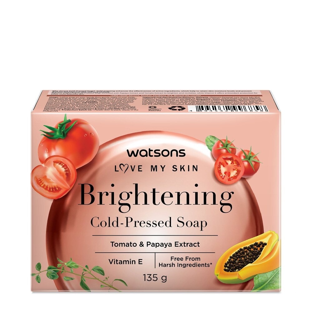 Watsons Brightening Cold-Pressed Soap 135g.