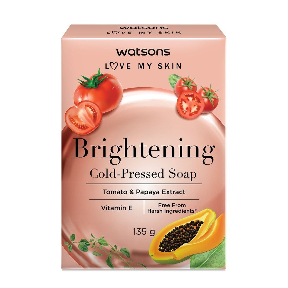 Watsons Brightening Cold-Pressed Soap 135g.