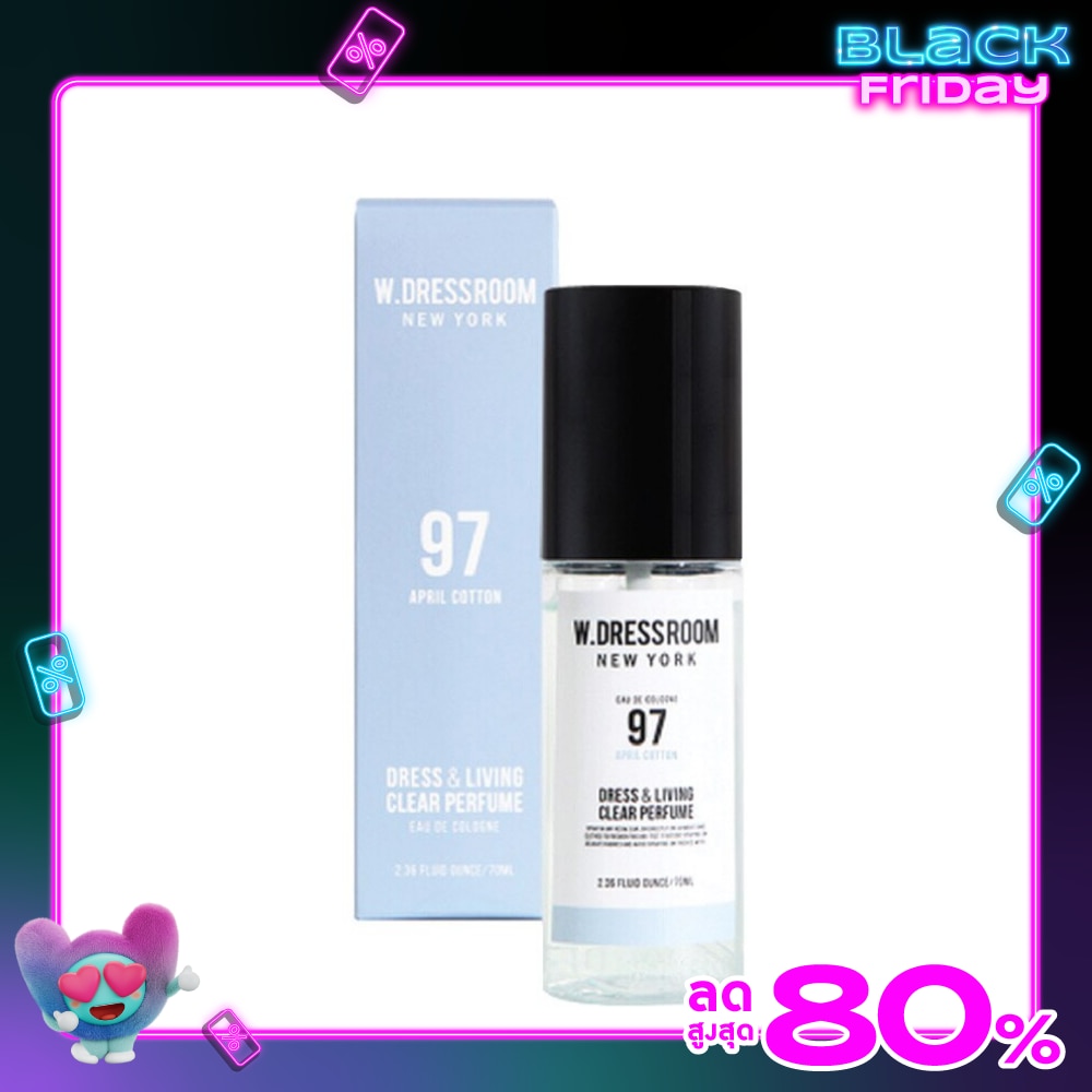 W.Dressroom Dress  Living Clear Perfume 70ml. 97 April Cotton
