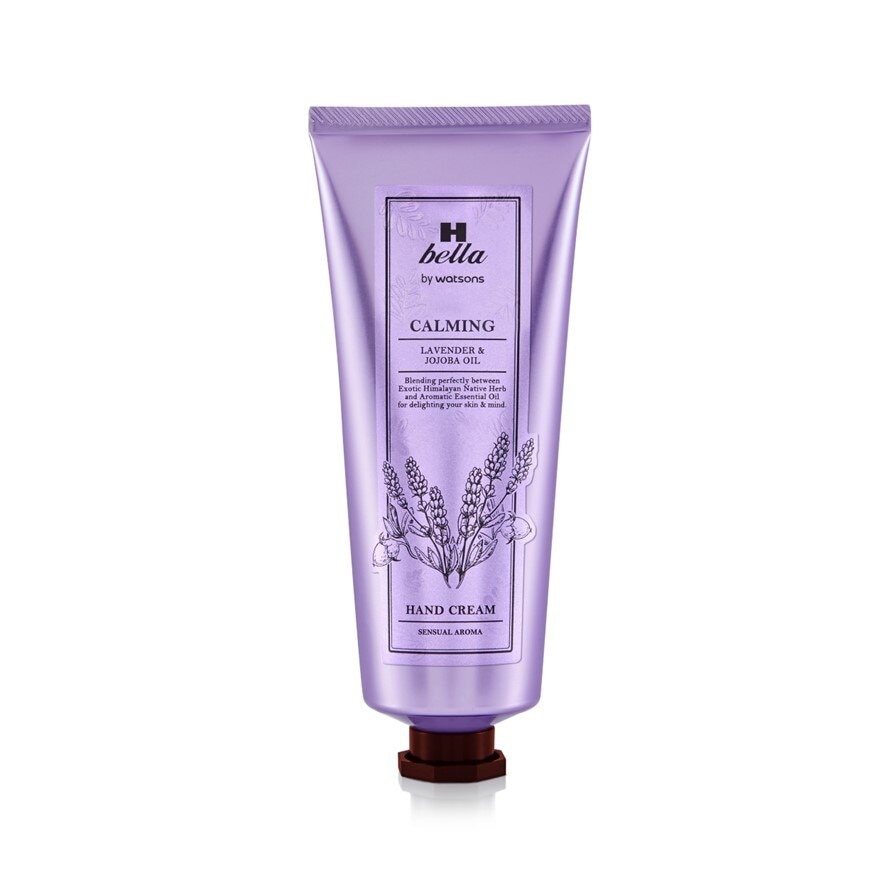 H Bella By Watsons Calming Lavender  Jojoba Oil Hand Cream 80ml