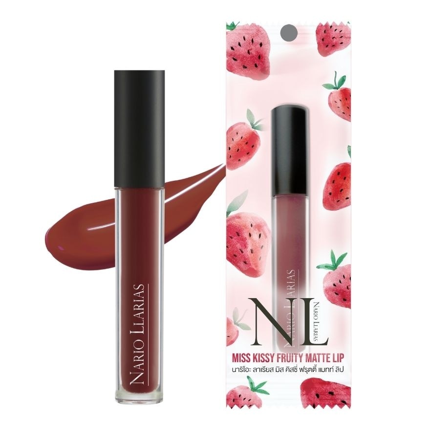 นาริโอะ ลาเรียส ฟรุตตี้ แมทท์ ลิป 2.7กรัม 15 เรด ควีน