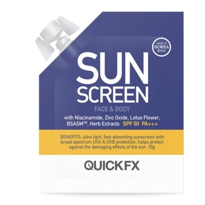 QuickFx QuickFx Sun Screen SPF50 PA+++ 10g