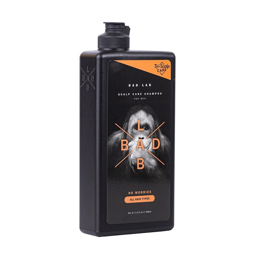 Bad Lab Shampoo No Worries Scalp Care All Hair Types 350 Ml. image