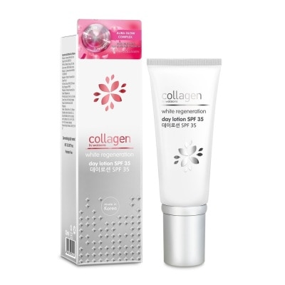 Collagen by Watsons คอลลาเจน บาย วัตสัน ไวท์ รีเจนเนอเรชั่น เดย์ โลชั่น เอสพีเอฟ35 50มล.