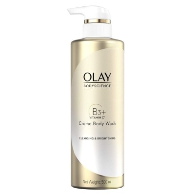 Olay โอเลย์ บอดี้ วอช บอดี้ไซเอนซ์ คลีนซิ่ง แอนด์ ไบร์ทเทนนิ่ง 500 มล.