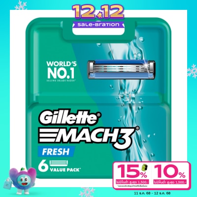 Gillette Gillette Mach3 Fresh Blade 6 'S