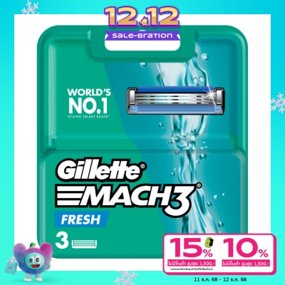Gillette Gillette Mach3 Fresh Blade 3 'S