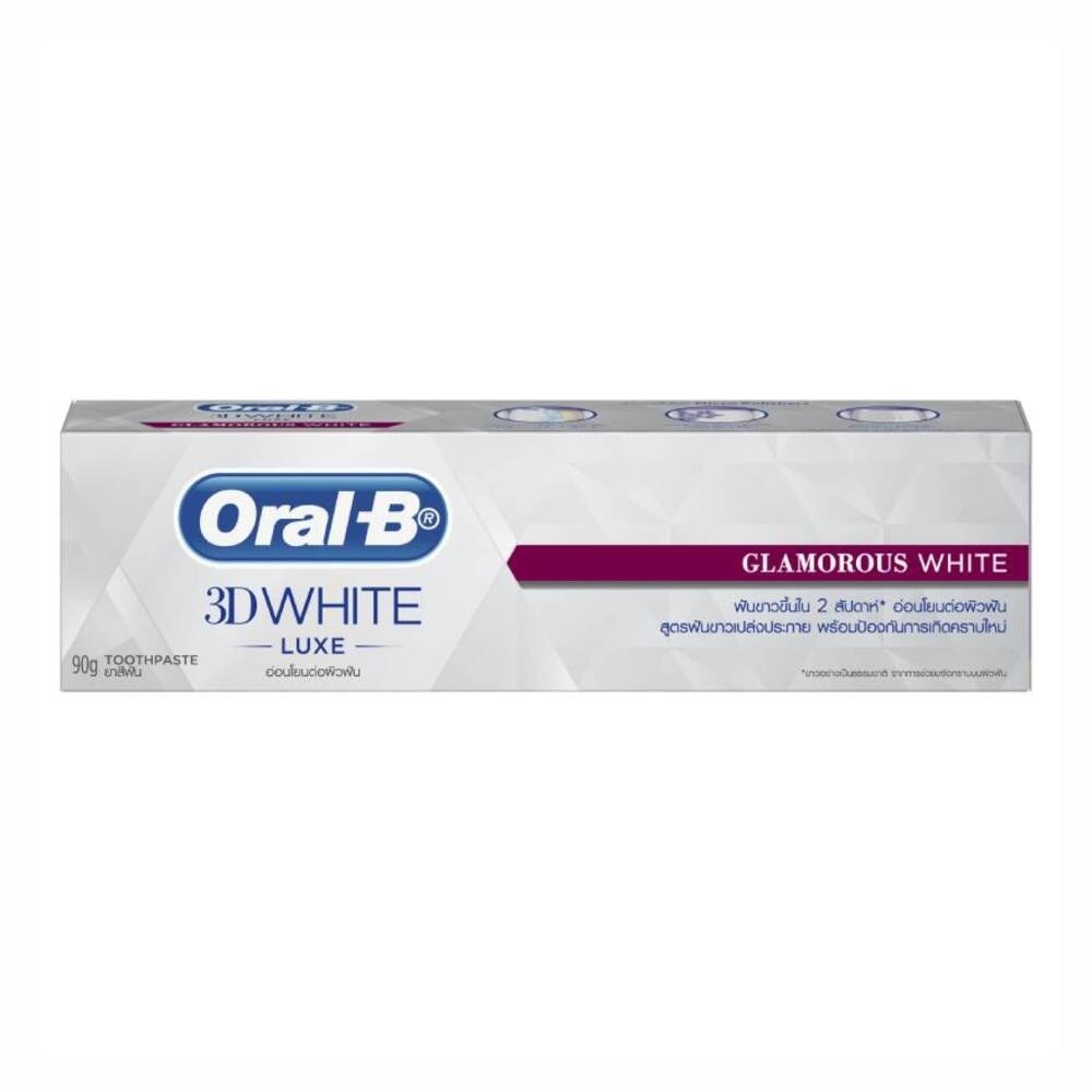 Oral-B Toothpaste 3DWhite Luxe Glamorous White 90 G.