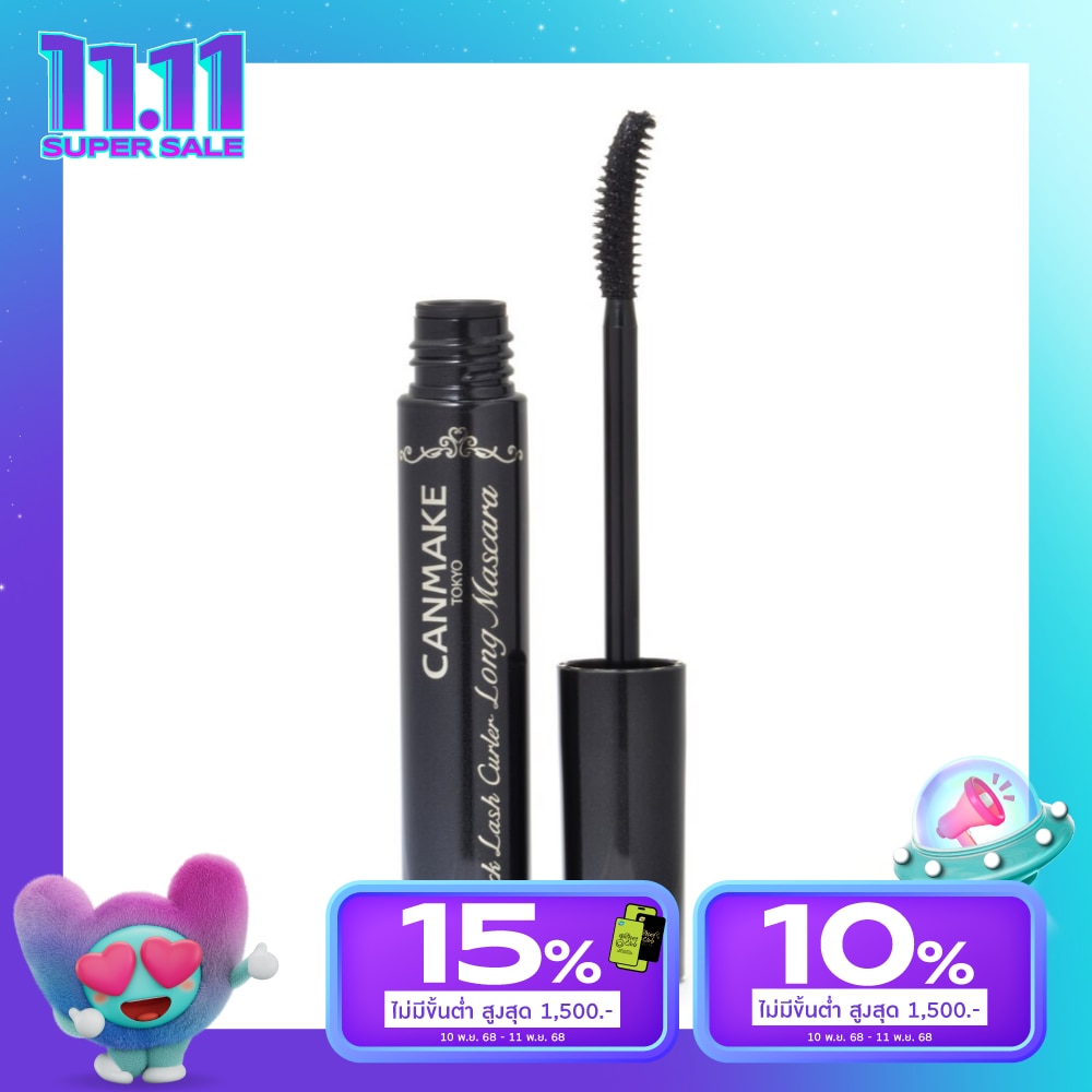 Canmake Canmake Quick Lash Curl Mascara 01BK