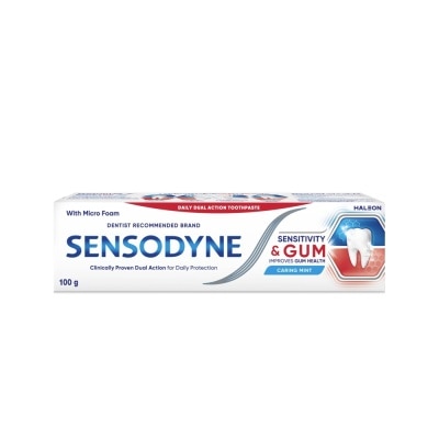 Sensodyne - เซ็นโซดายน์ ยาสีฟัน เซ็นซิทิวิตี้ แอนด์ กัม 100 กรัม