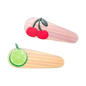 Premium Elseve Cherry & Lemon Hair Clips 1 Pcs (Mix)