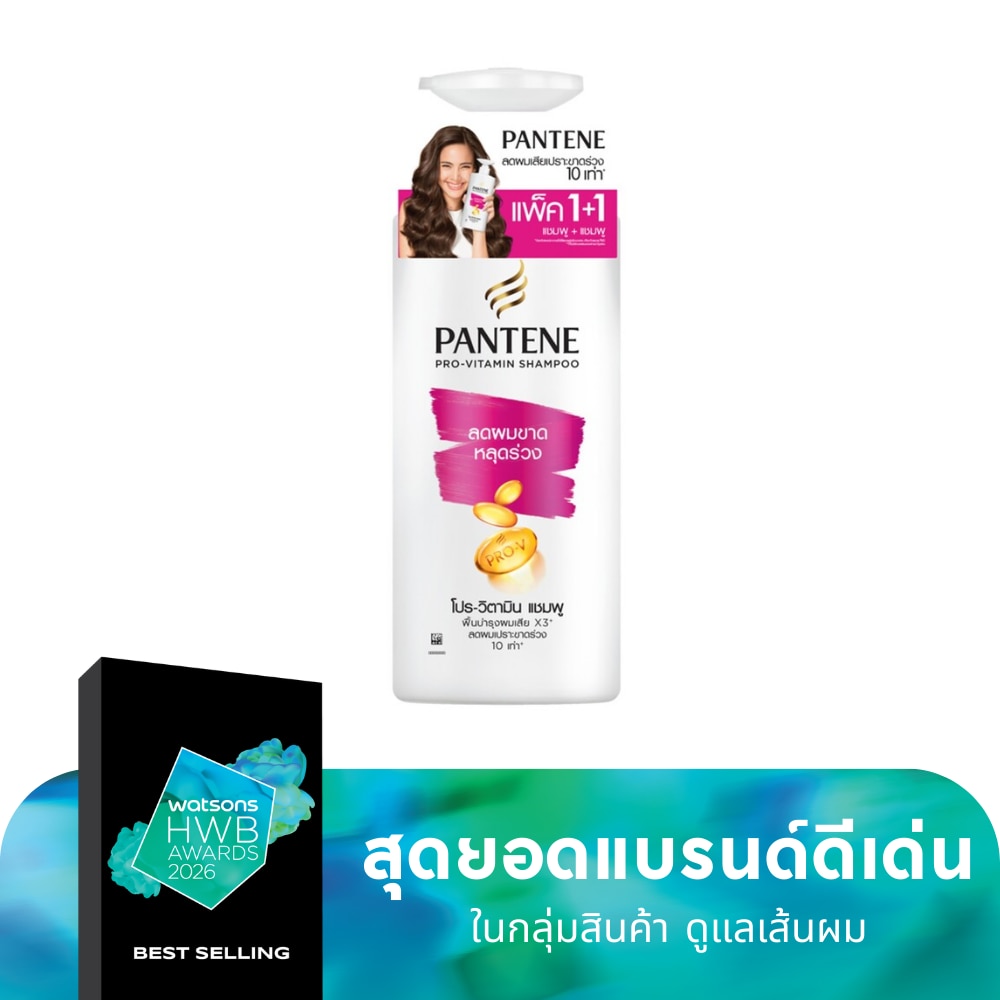 Pantene Pantene Pro-V Hair Fall Control Shampoo+Conditioner 380 Ml. Twin Pack