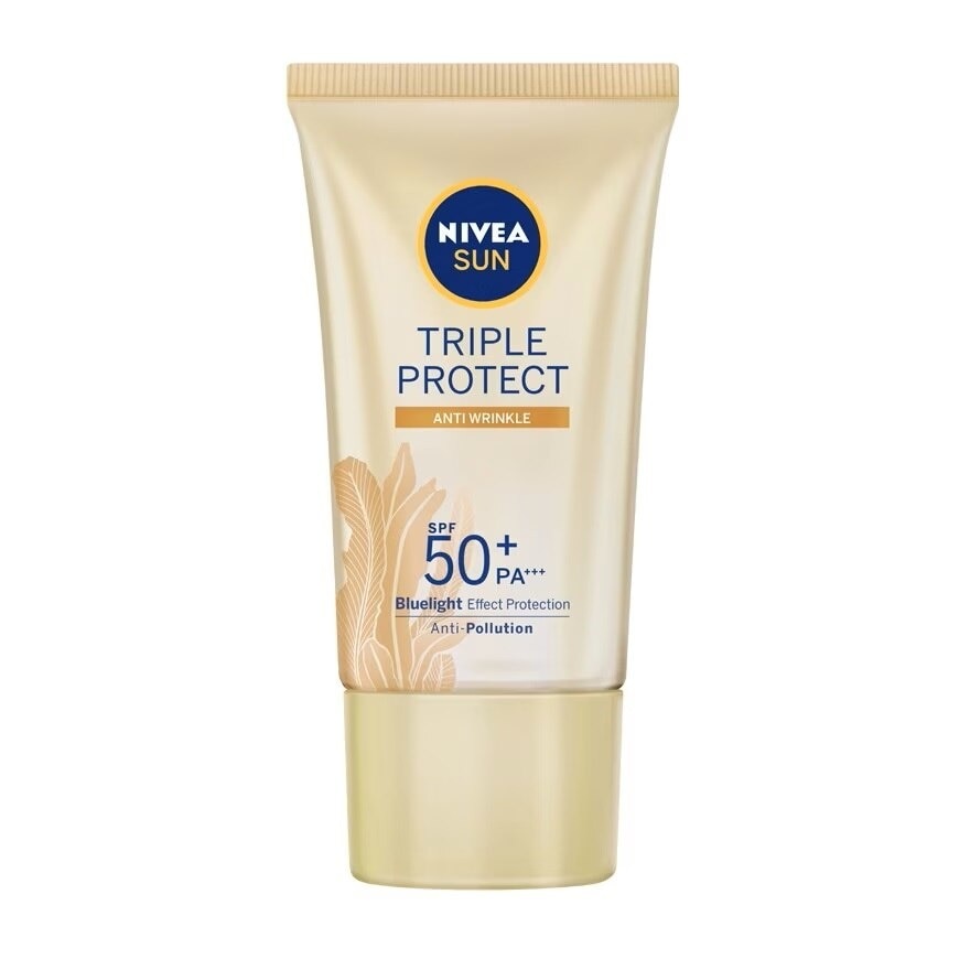 Nivea Sun Triple Protect Anti Wrinkle SPF50+ PA+++ 40 Ml.